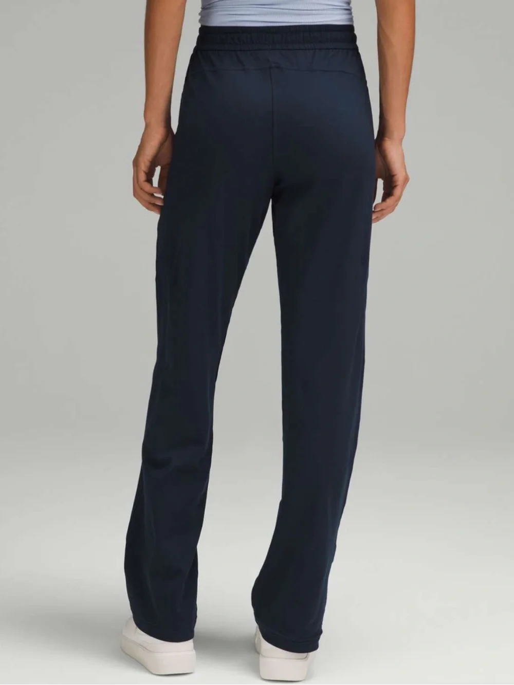 Lululemon Soft Jersey Straight Leg Mid Rise Pant *Regular - True Navy - Lounge 6